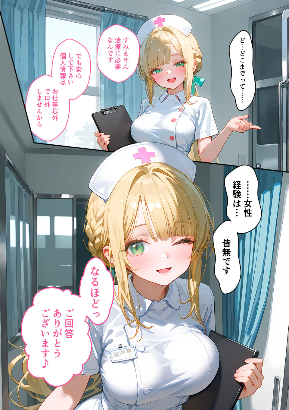 童貞撲滅!セックス・クリニック 〜白衣の天使に痴療された僕の童貞〜 モザイク版 画像11