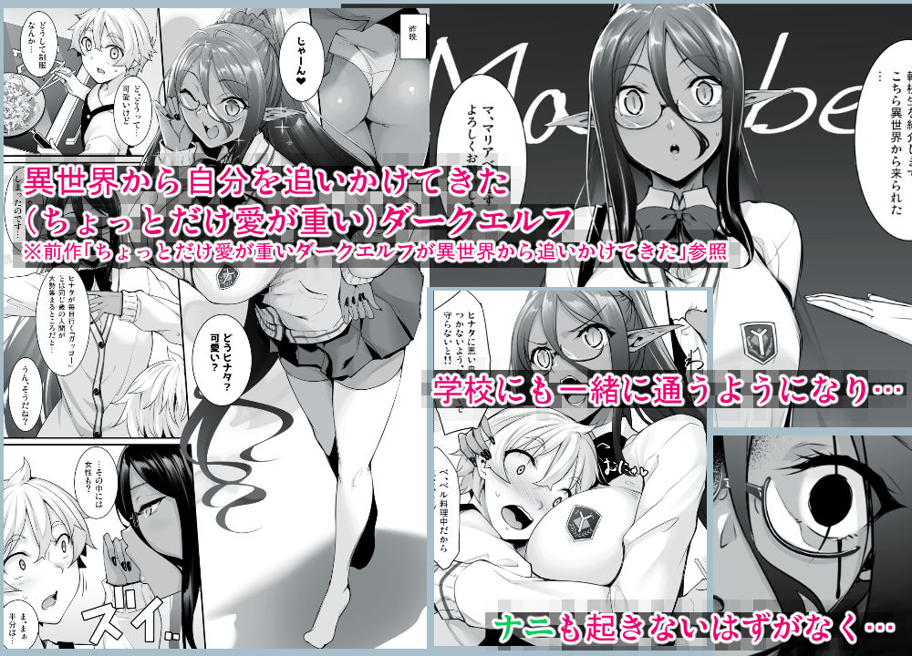 ちょっとだけ愛が重いダークエルフが異世界から追いかけてきた2【In The Sky】【中乃空】 画像1