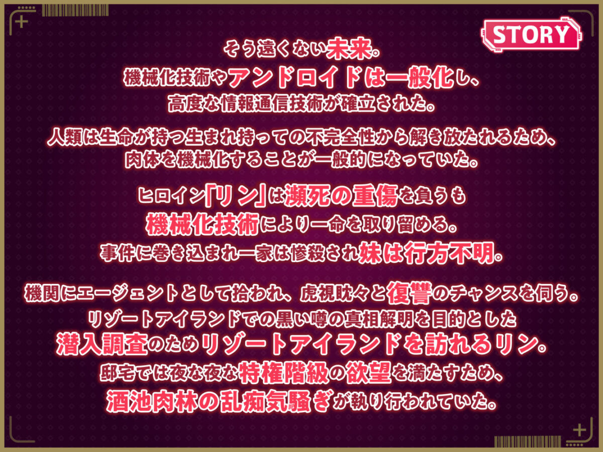 エージェント夜を逝く〜特権階級で復讐対象の竿役に調教され屈辱の快楽堕ちセックス〜【りふれぼコミック】【ヤルク】 画像1