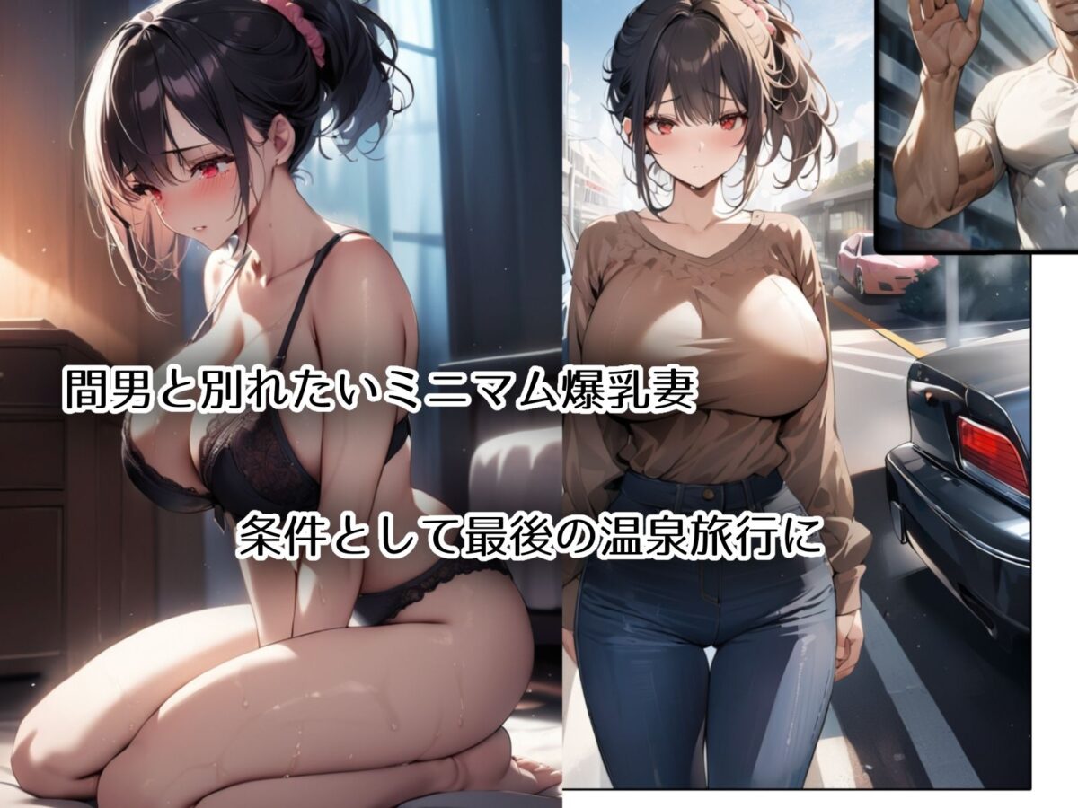ミニマム爆乳妻恥辱の不倫温泉旅行【bbの部屋】 画像1