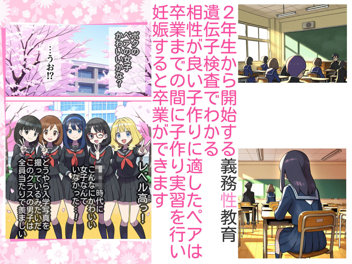 義務性教育〜妊娠すると卒業できる学校〜【私立 ななつ星中】 画像2