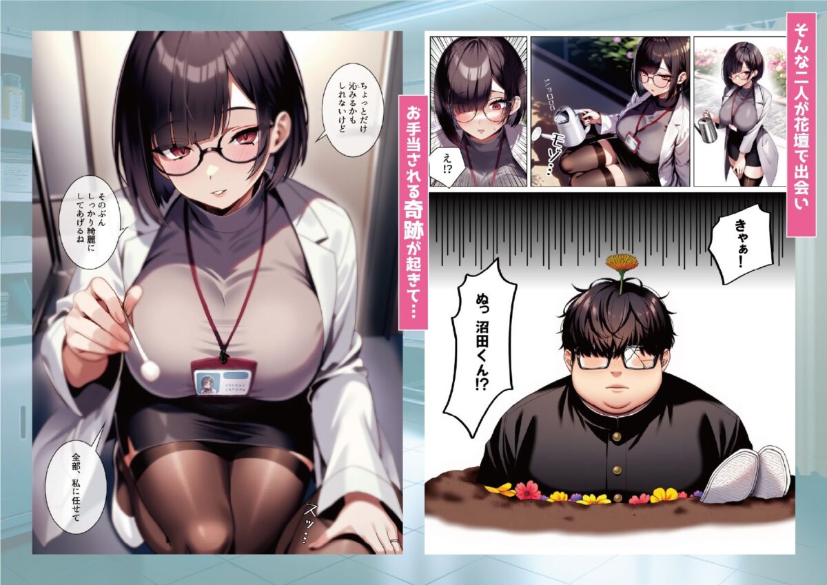 保健室の先生  治療と言われキモオタチンポで発情交尾【ストラボ】 画像3