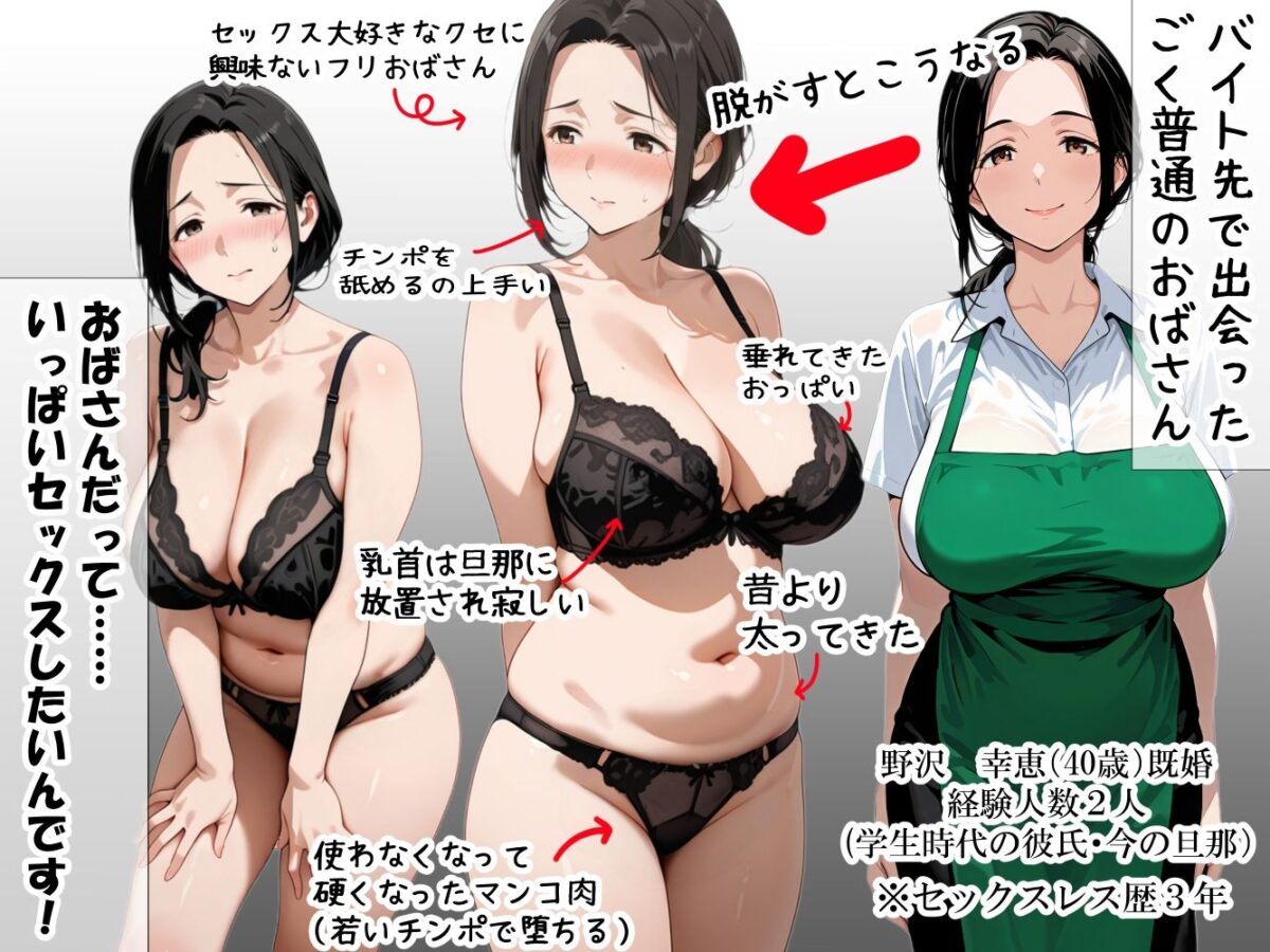 バイト先のパート主婦(40歳)を、 お持ち帰りしたら…欲求不満の膣は硬いチンポ一本即墜ちオナホ化 野沢幸恵(40歳)セックスレス歴・3年【ママか人妻か。】 画像5