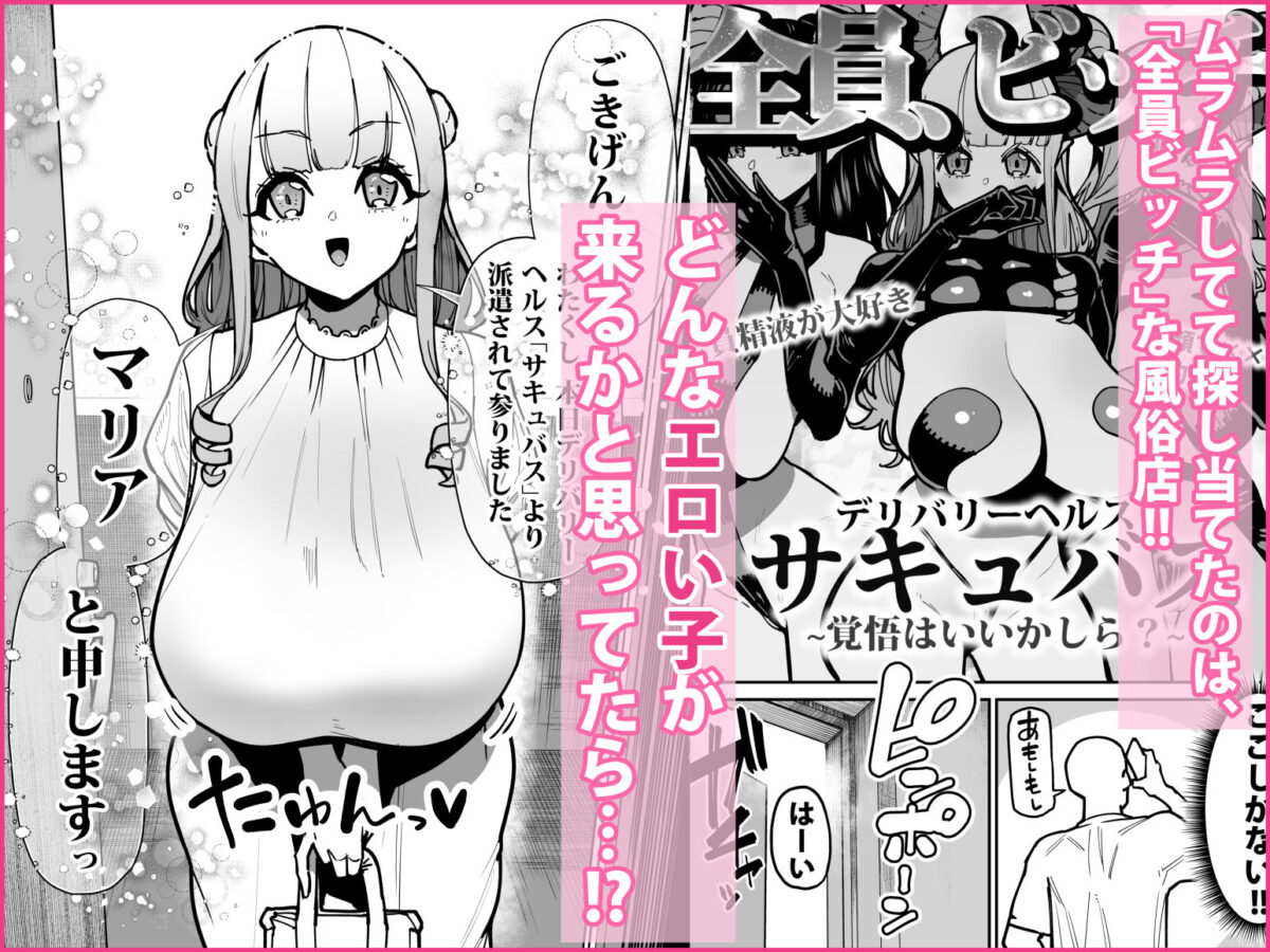 デリヘルお嬢様 〜サキュバス令嬢がデリヘルに修行に来ました〜【田貸魔】 画像1