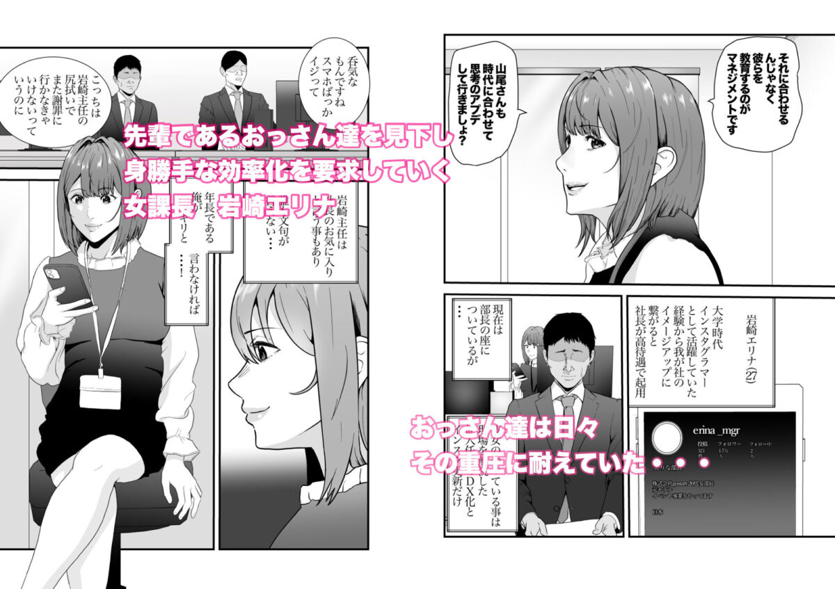 意識高い系年下課長ー完全屈服ータイパ重視の女が終わらない残業セックスで尊厳を破壊される話【八メガ】 画像1