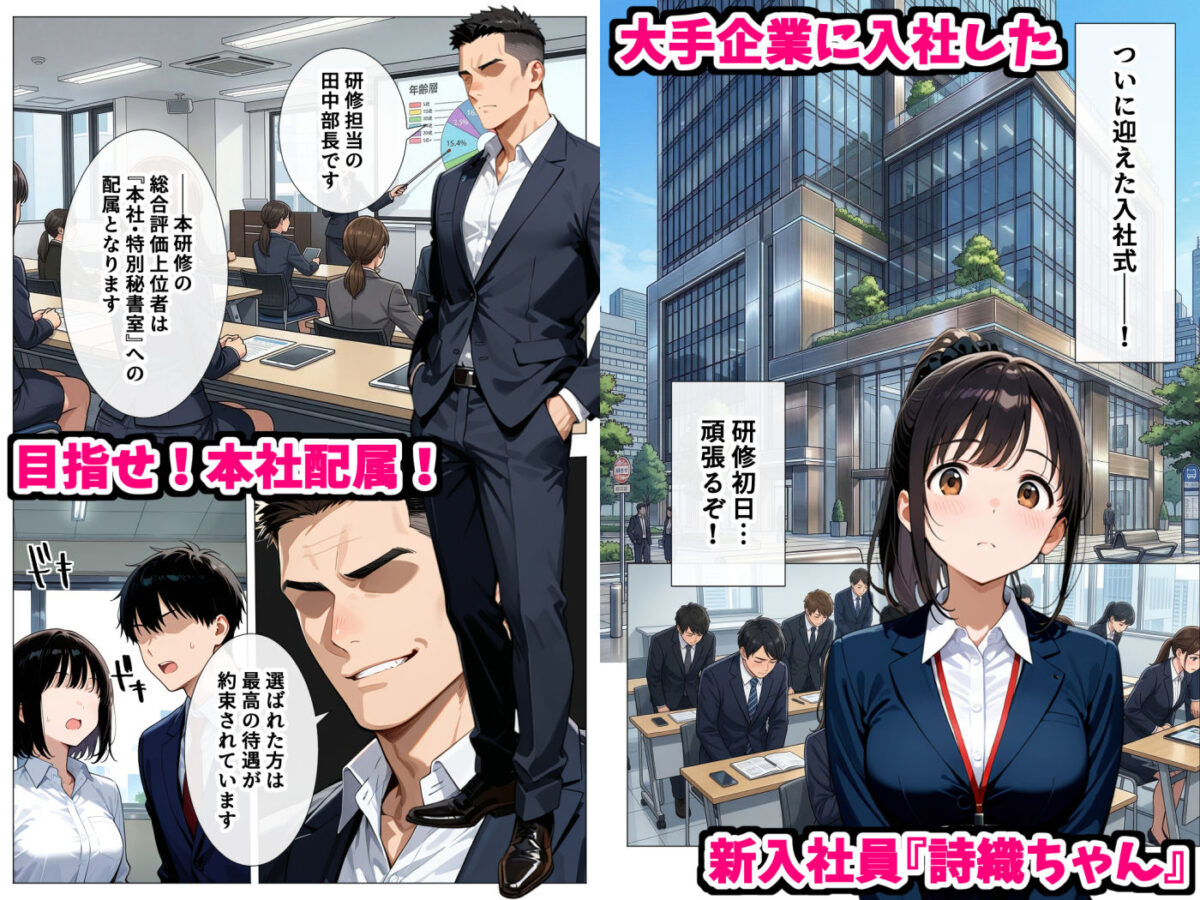 セックスはビジネスマナー！？新入社員を生ハメ中出し研修〜オフィスではセックスが新しい挨拶と評価基準になりました〜【デリカリカ】 画像2