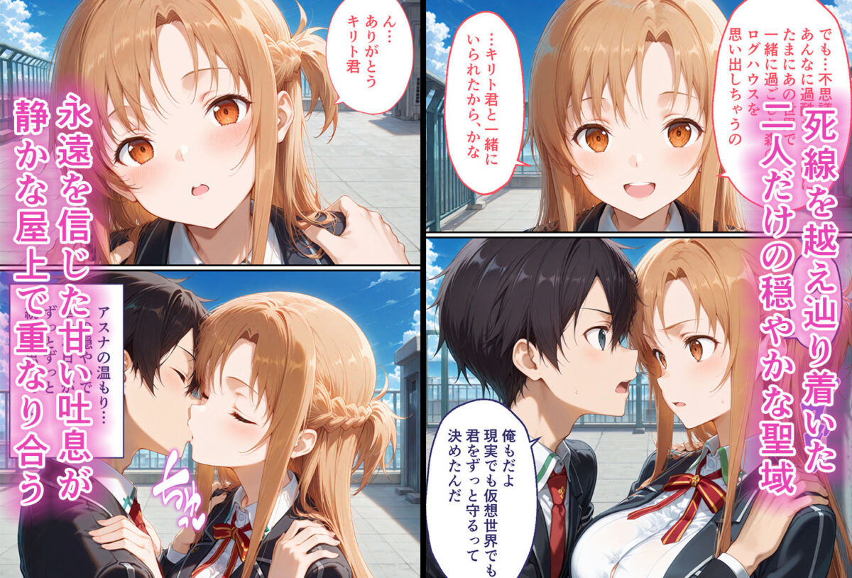 弱みを握られた俺の彼女が寝取られ堕ちるまで アスナ編【ぶるーと】 画像1