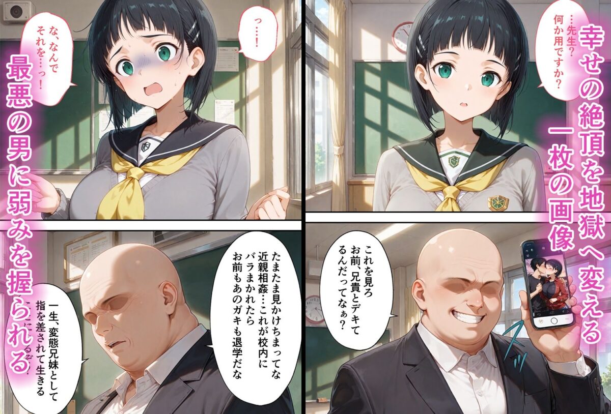 弱みを握られた俺の彼女が寝取られ堕ちるまで 直葉編【ぶるーと】 画像2