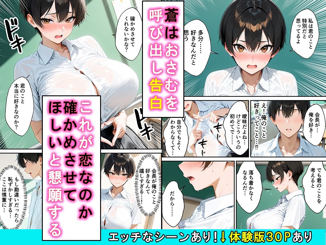 女の子扱いされたい王子様な生徒会長があまあま中出しセックスでメスになる話【かわいいイチゴ1000％】 画像5