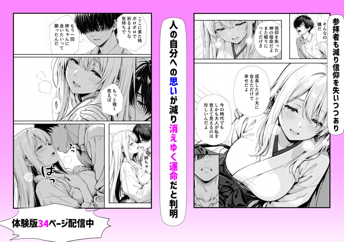 お姉ちゃん神様だったんだ【もみじもみもみ工房】 画像4