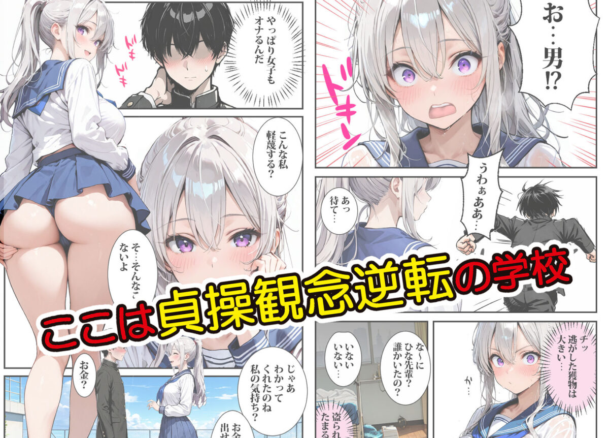 転校した学校は貞操逆転の学校だった【東京漫画研究所】 画像3