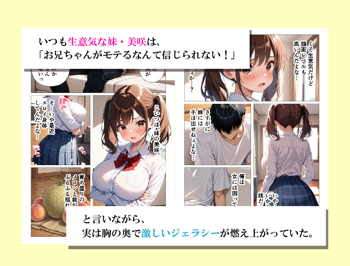 彼女がいるのに 生意気妹の柔肉巨乳の虜になり、妹えっちがやめられない話【満たし屋】 画像2