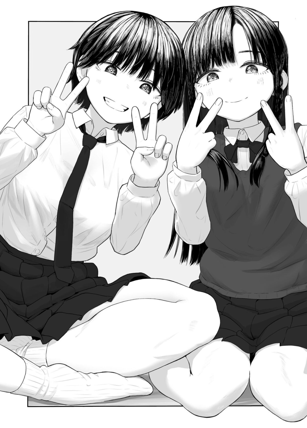 家出したクラスメイト二人が泊まりに来た【とげとげ娘】【ガンガゼ】 画像3