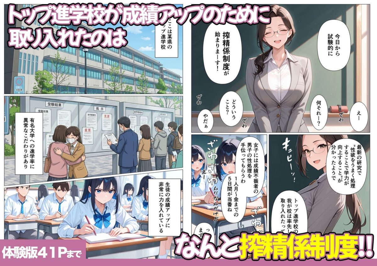 5日後に搾精係に任命されたデカ尻クールギャルとイチャラブセックスする話【かのん絵師】 画像2