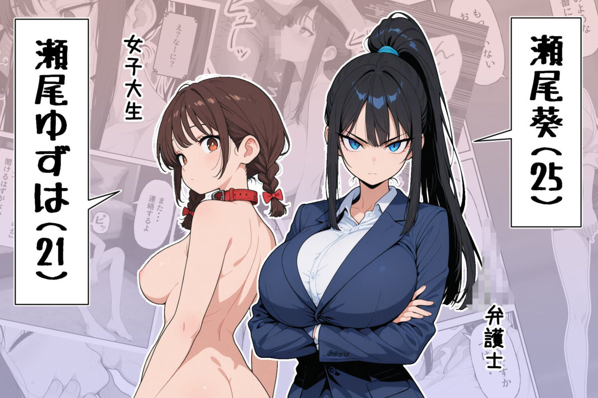 性犯罪者と戦う女弁護士 自分がハメられてメス堕ち人生終了【シズワークス】 画像1