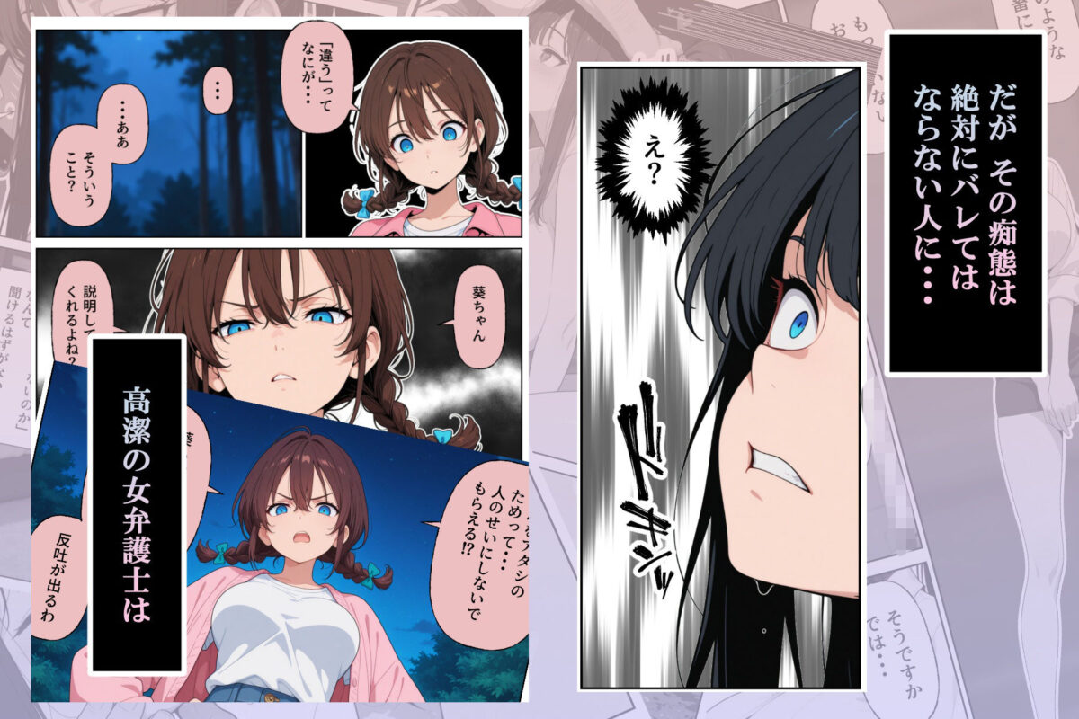 性犯罪者と戦う女弁護士 自分がハメられてメス堕ち人生終了【シズワークス】 画像7