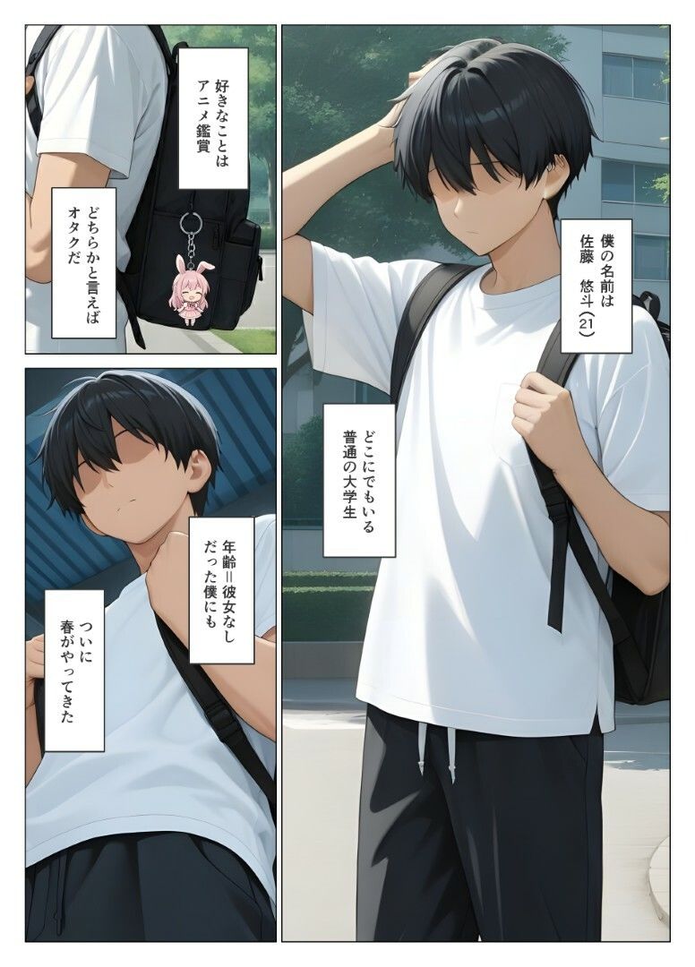 初めての相手は彼女の姉 人妻に童貞相談したら中出しセックスしてしまった話【桃色紅茶】 画像1