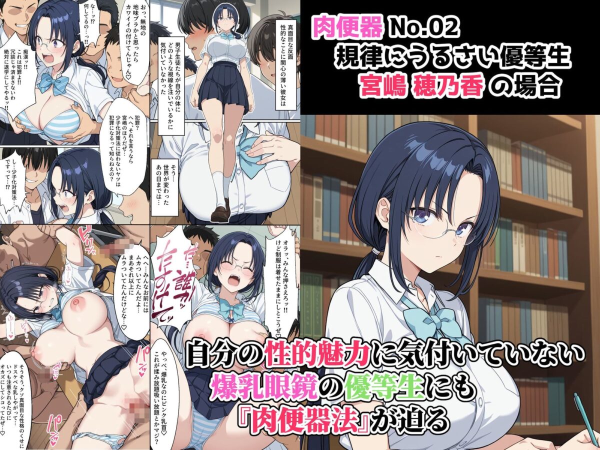 肉便器法の成立した世界で〜校内の好きな美少女を選んで肉便器にできる世界〜【ひげんじつ倶楽部】 画像4