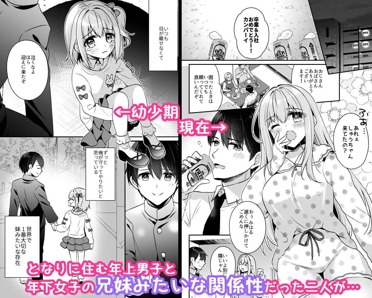 年下幼なじみちゃんは甘えたい！初めてのえっち編【Apple Water】【りんご水】 画像1