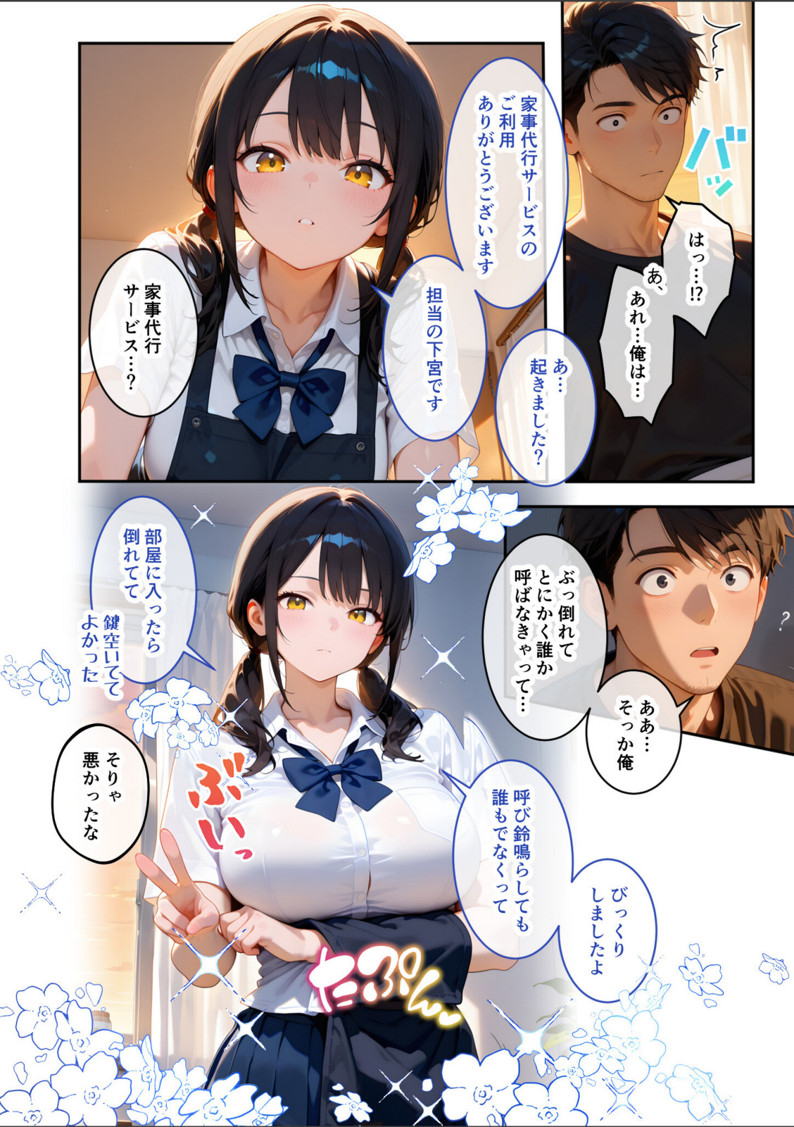 家性婦の下宮さんは竿の看病までしてくれる 〜爆乳・爆尻持ちのド変態クール女子〜 モザイク版【ラビットフット】 画像4