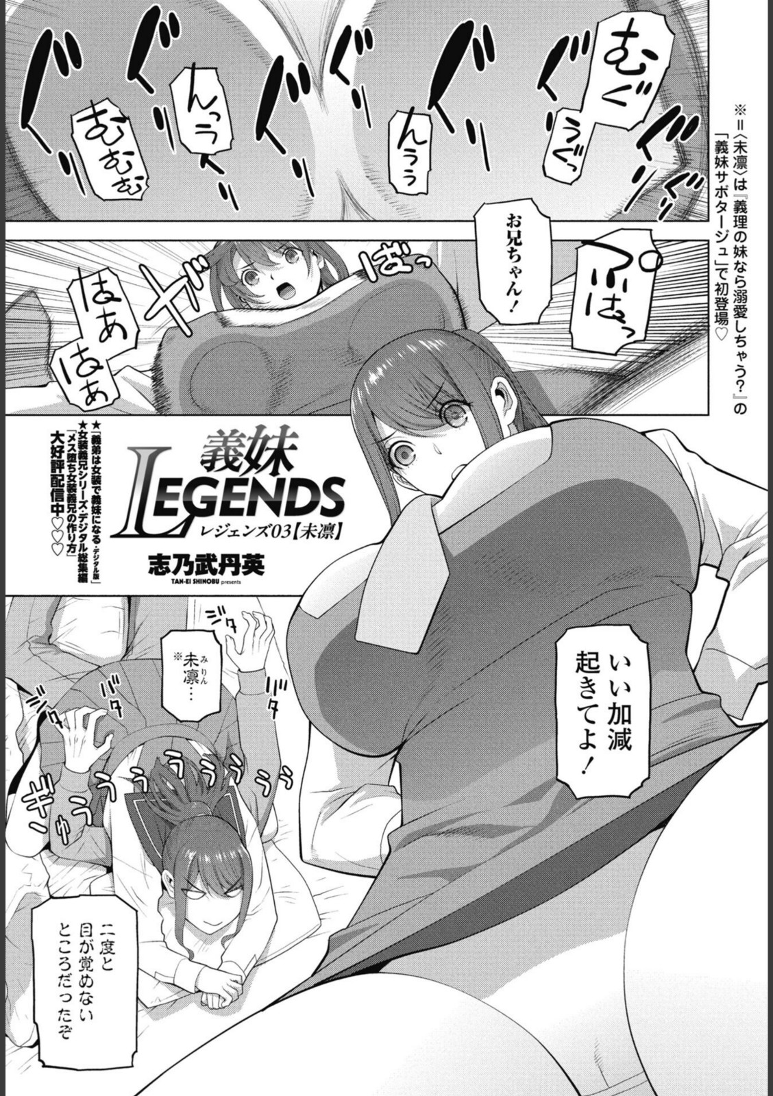 義妹LEGENDS レジェンズ03【未凛】【志乃武丹英】 画像1