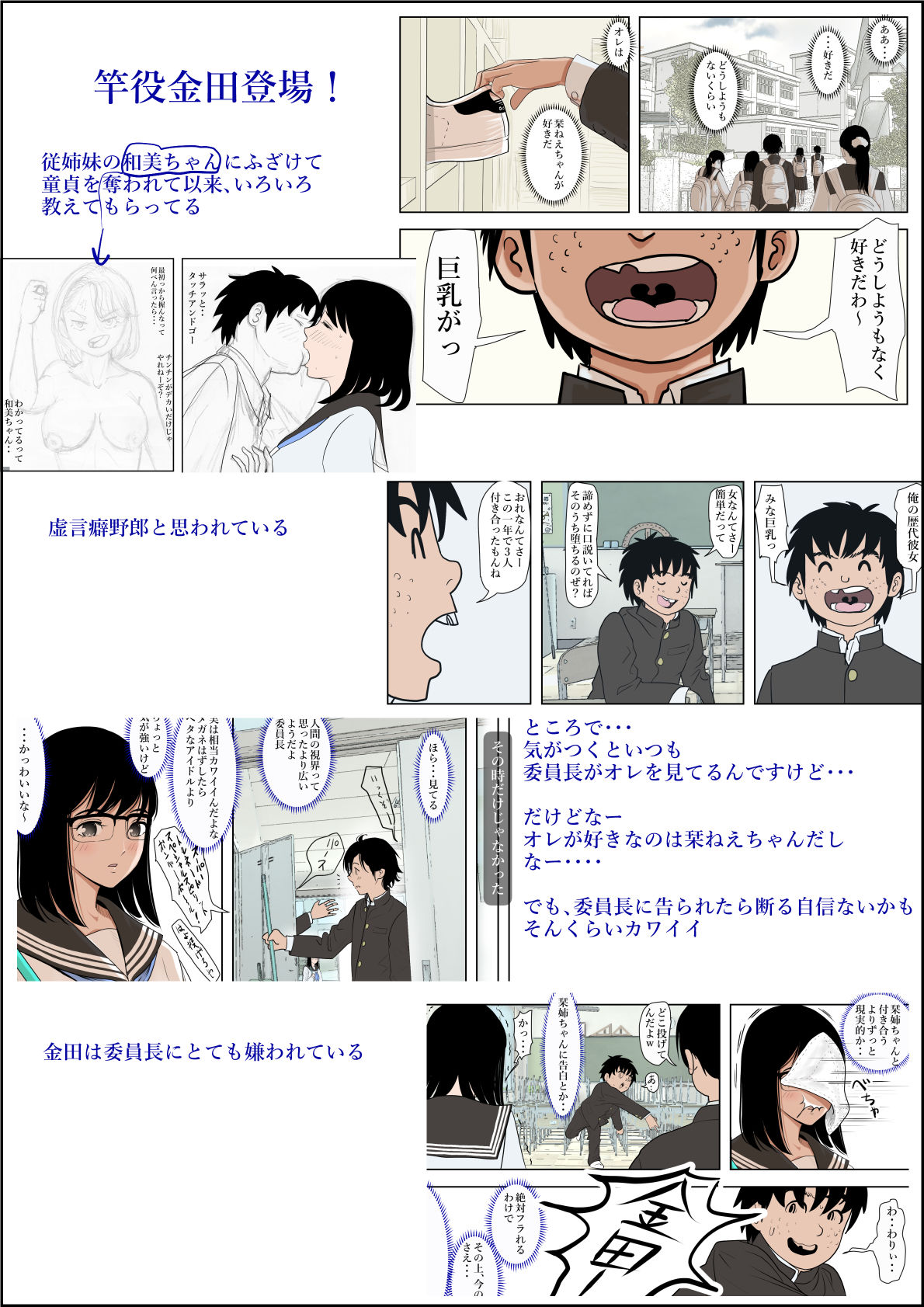 金田は何も悪くないVol.1【はるはる堂】 画像4