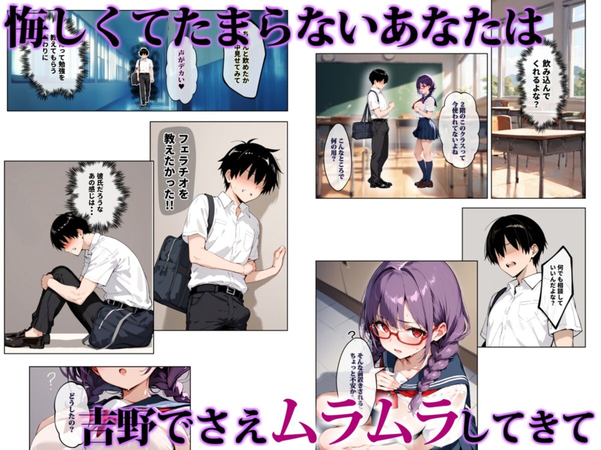 ずっと好きだった女の子に彼氏がいたので、女友達にマ〇コを貸してもらった件【エロマンガールズ】 画像7