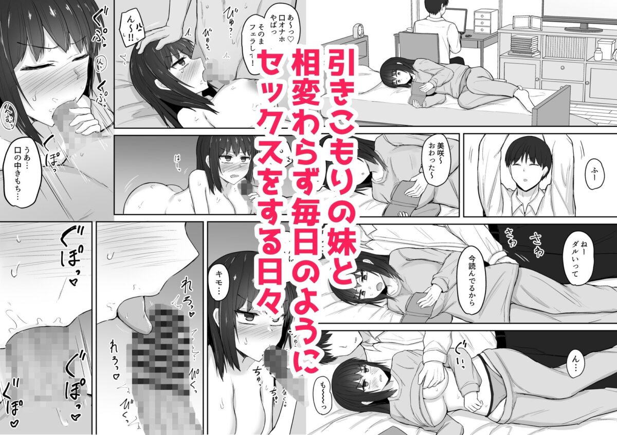 引きこもりの妹は俺専用生オナホ3【伏見ぽこ】 画像1