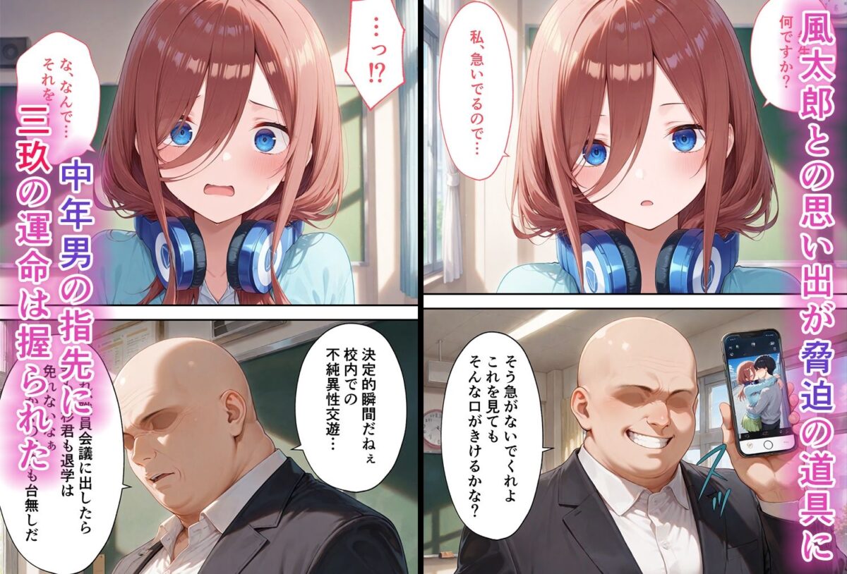 弱みを握られた俺の彼女が寝取られ堕ちるまで 三玖編【ぶるーと】 画像2