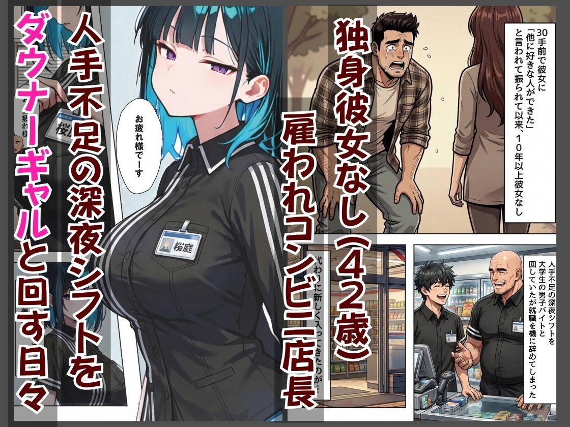 バ先のダウナーギャルが非モテおじ店長のセフレになるまで  超密着いちゃラブえっち【なまがき】 画像2