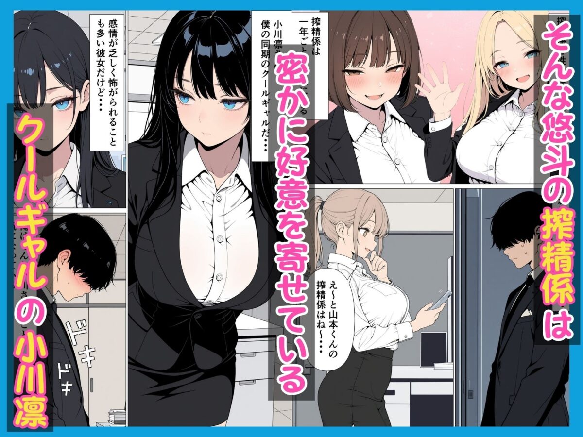 性処理係のクールギャルに媚薬を盛って潮だくあまあまセックス【かんてん】 画像2