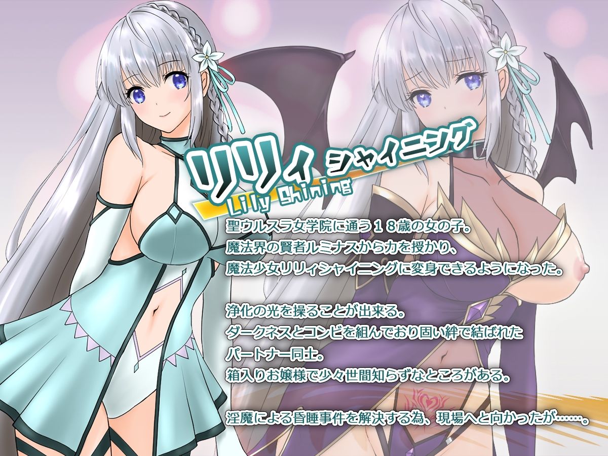 魔法少女セイントリリィ・聖冥 〜魔法少女が敵怪人に憑依されて肉体を弄ばれるまで〜【聖華快楽書店】【エルトリア】 画像2