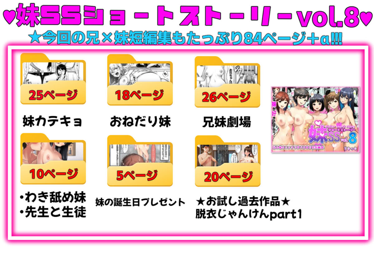 妹SSショートストーリーvol.8【甘なつな】 画像1