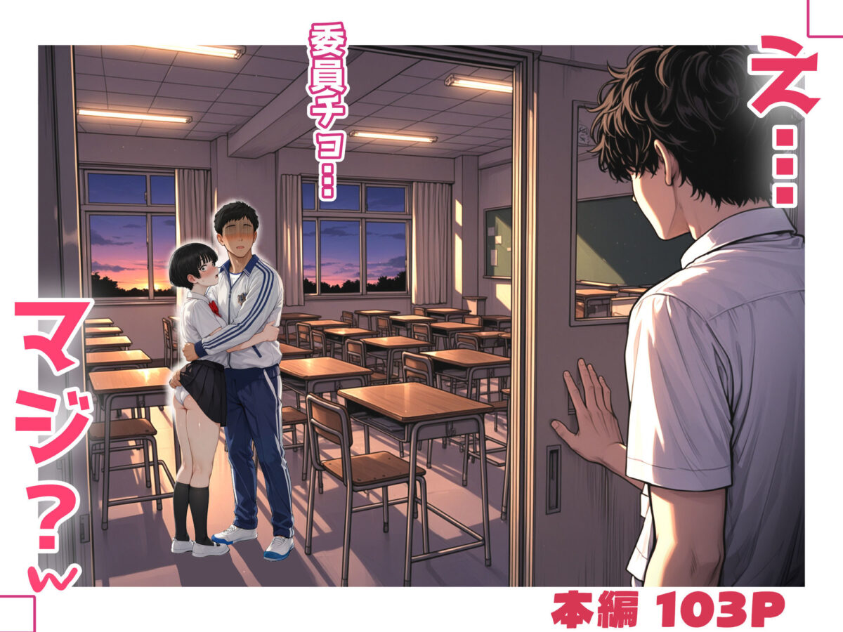 真面目でうるさい委員チョ〜の弱みを握ったヤリチンが1カ月限定恋人ごっこでHまでもっていく話【あいさつ】 画像1