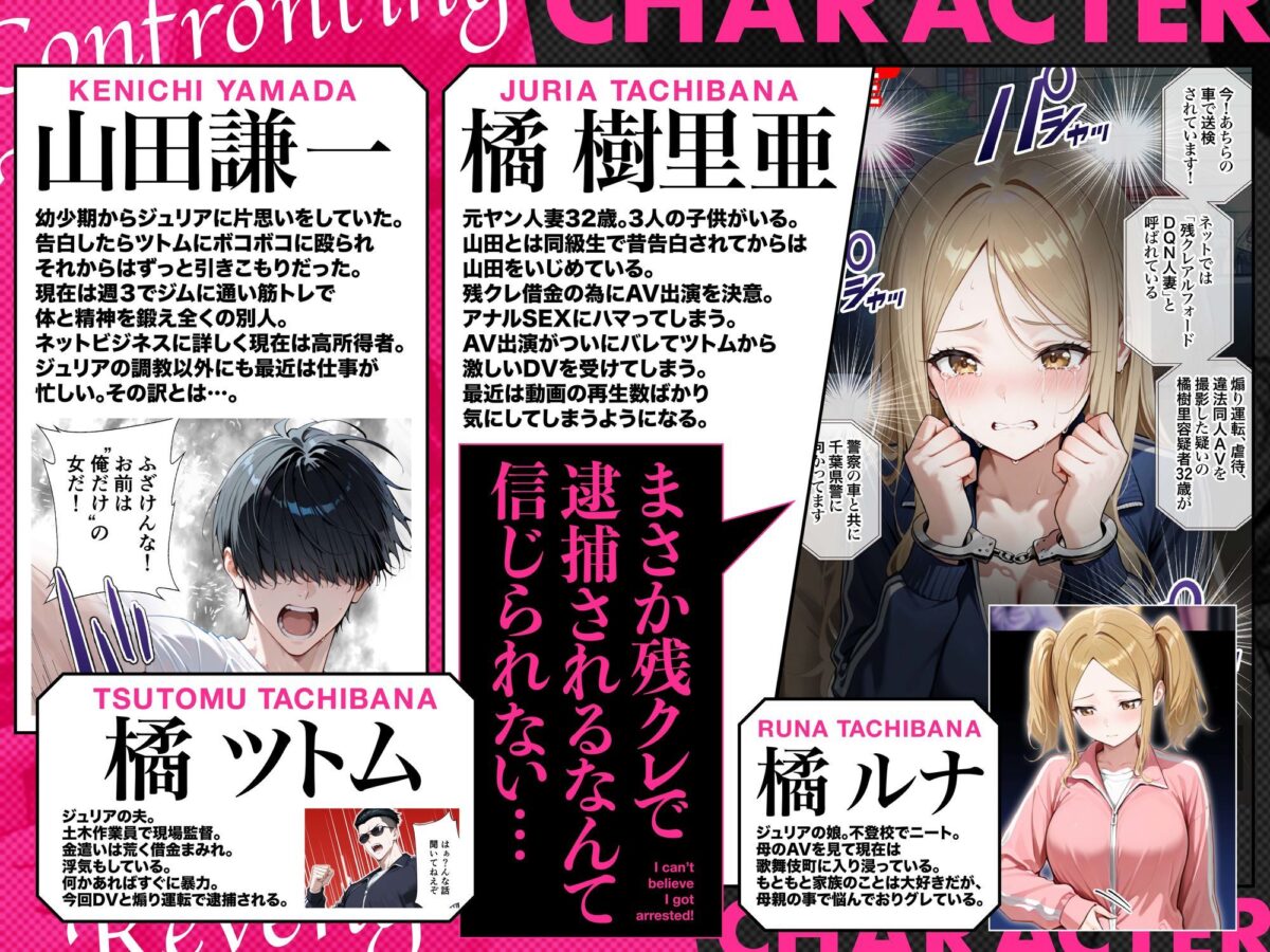 残クレアルフォード元ヤン人妻(32歳3人子持ちママ)NTR PART3(SNSバズチャレンジ編)【ZOCKZOCK出版】【ゆうり】【雑魚ま●こちゃん様先生】 画像1