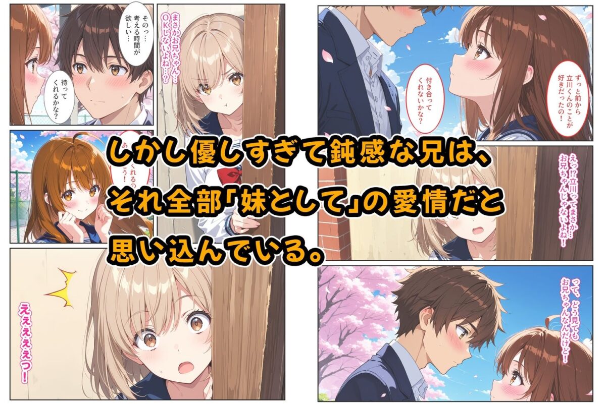 間違って媚薬を飲んで発情しちゃった爆乳妹が大好きな兄に中出しおねだりしてきた！【StudioSR（妹･人妻･巨乳推し）】 画像2