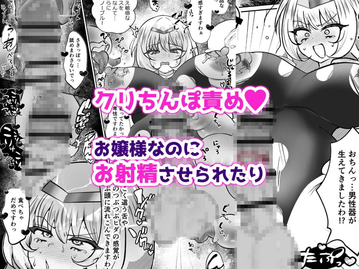 お嬢様戦士ノーブル〜お上品エナジー徹底搾乳なんてありえませんわ〜【おなぽ本舗】 画像5