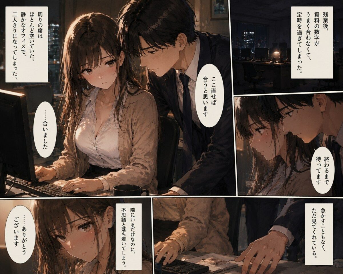 新入社員の彼女は歓迎会のあと帰らなかった ―教育係の上司―【夜更け文庫】 画像2