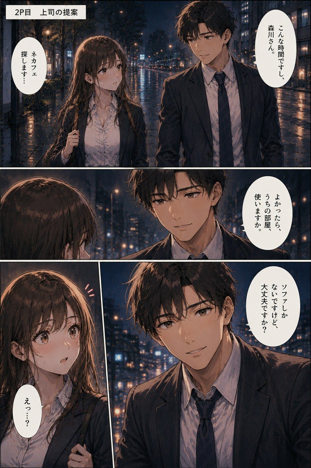 新入社員の彼女は、終電を逃した夜を忘れられなかった ―教育係の上司と、もう一度だけ―【夜更け文庫】 画像2