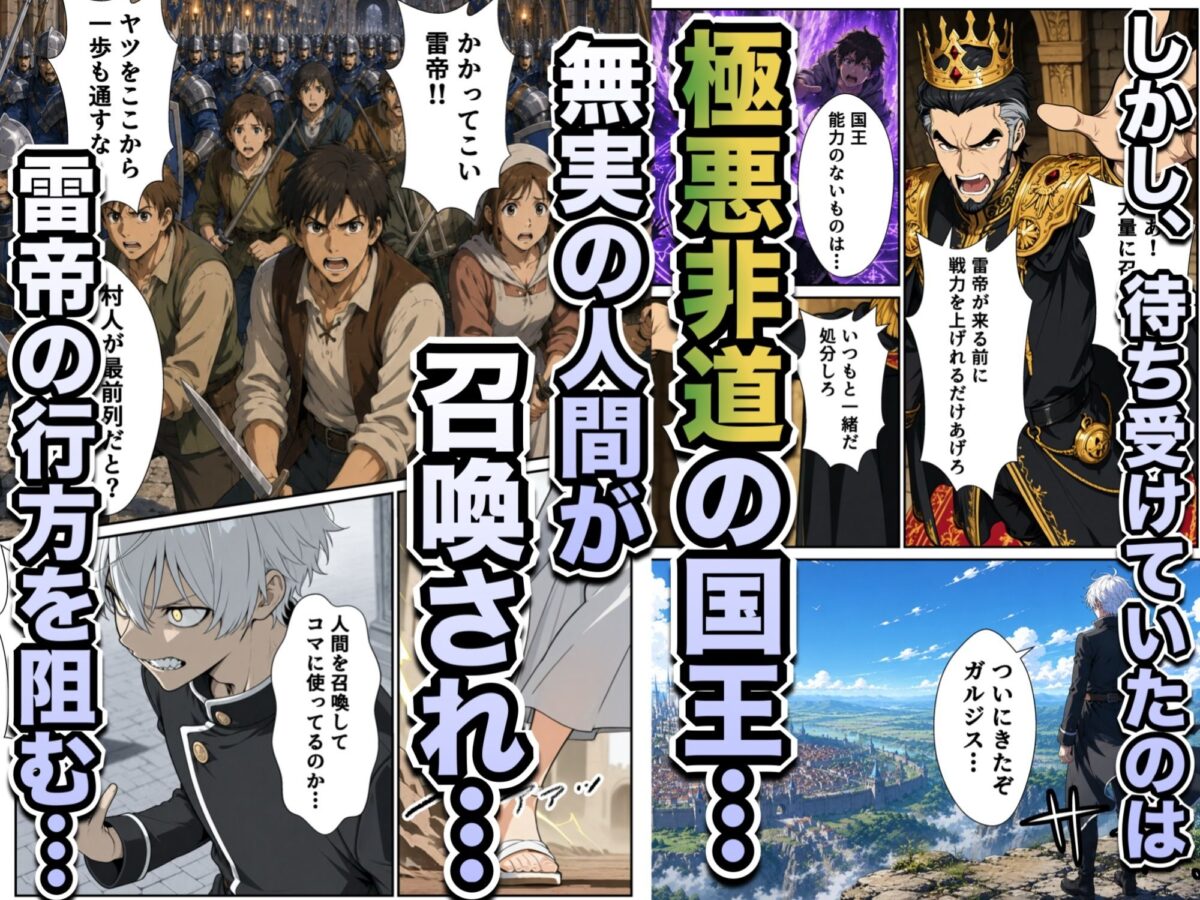 異世界召喚された最弱の雷魔法使い、体術で無双しまくり国へ復讐し、女全員を性奴●にした話2【転生したらサークルだった】 画像8