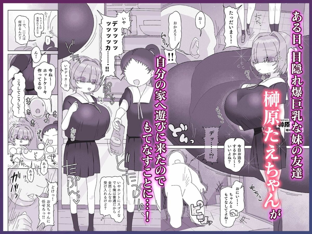 内気デカパイドスケベむっつりな妹の友達がほぼ初対面な俺に猛烈アプローチ【ゑびす屋】【アメちゃ】 画像1