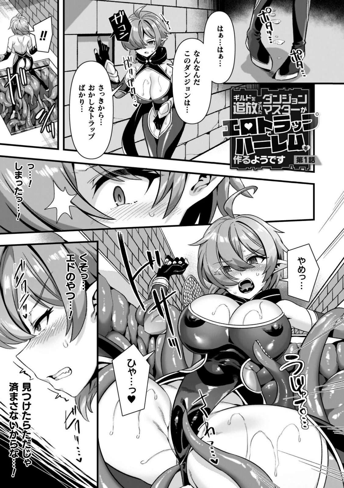 ギルドを追放されたダンジョンマスターがエロトラップでハーレムを作るようです【針金紳士】 画像1