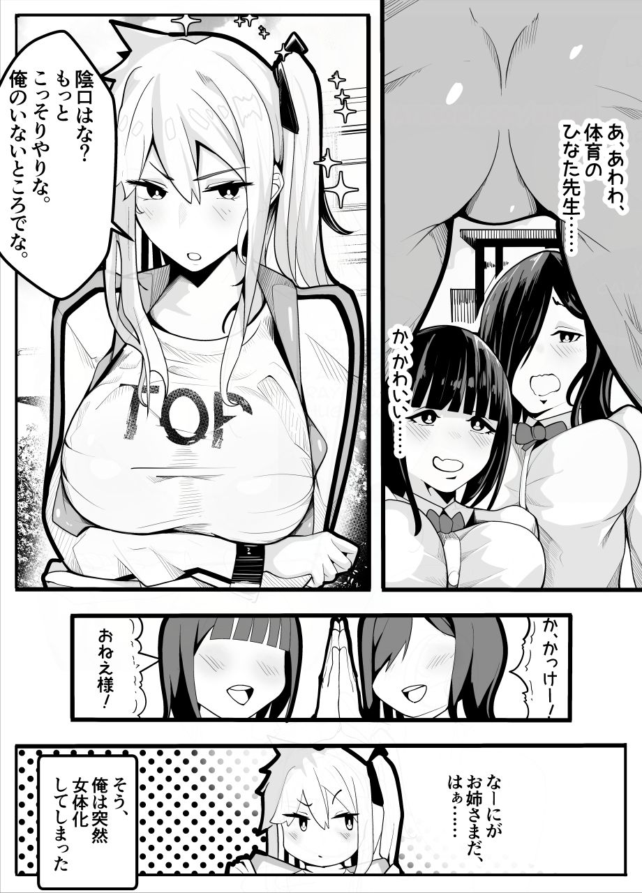 【TS】TSぶ!〜体操着編〜【女体化】【牙を剥く】 画像2