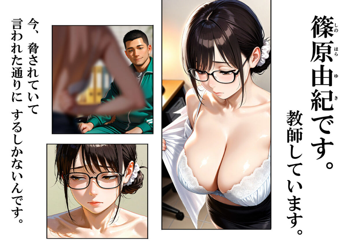こそこそする女教師は篠原由紀です。【TRIPLE BALL】 画像1