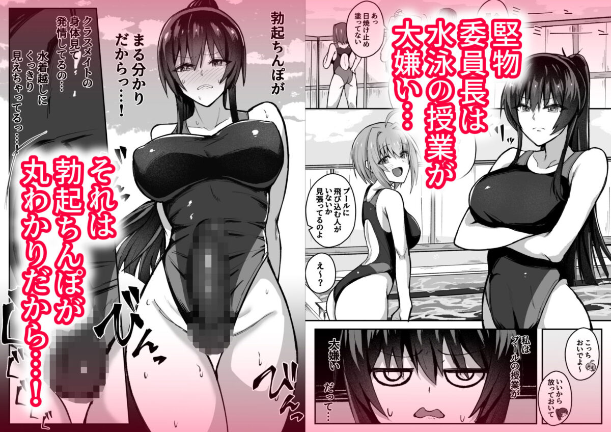 ふたなり委員長は友達に欲情したくない！【竿乙女学園広報部】【ふれしか】 画像1