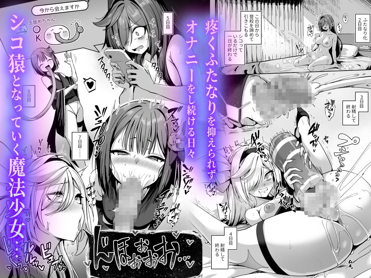 魔法少女セイントリリィ・男根 〜フタナリを生やされた魔法少女がチンポ狂いに堕ちるまで〜【聖華快楽書店】【エルトリア】 画像5