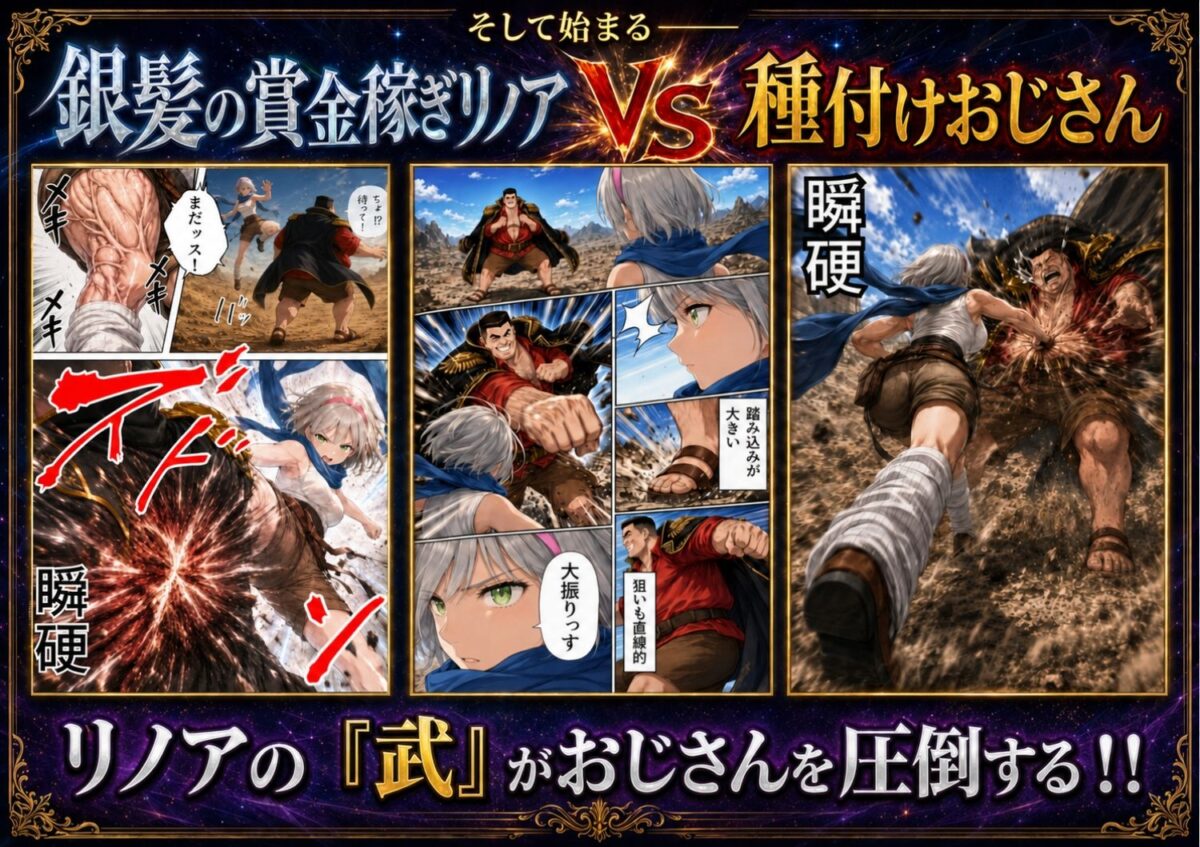 【銀髪の賞金稼ぎ編】追放された種付けおじさん、辺境でハーレム悪徳領主になる第2巻【竿役が種付けおじさんじゃないとヌケないんだが・・・】 画像4