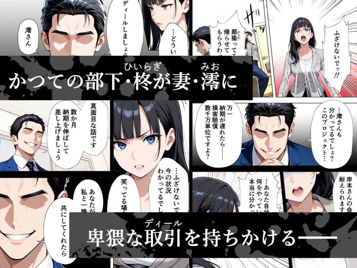 完璧妻の禁断寝取られディール〜夫の会社を救うのは、私の連続絶頂だけ〜【辛子にこふ】 画像2
