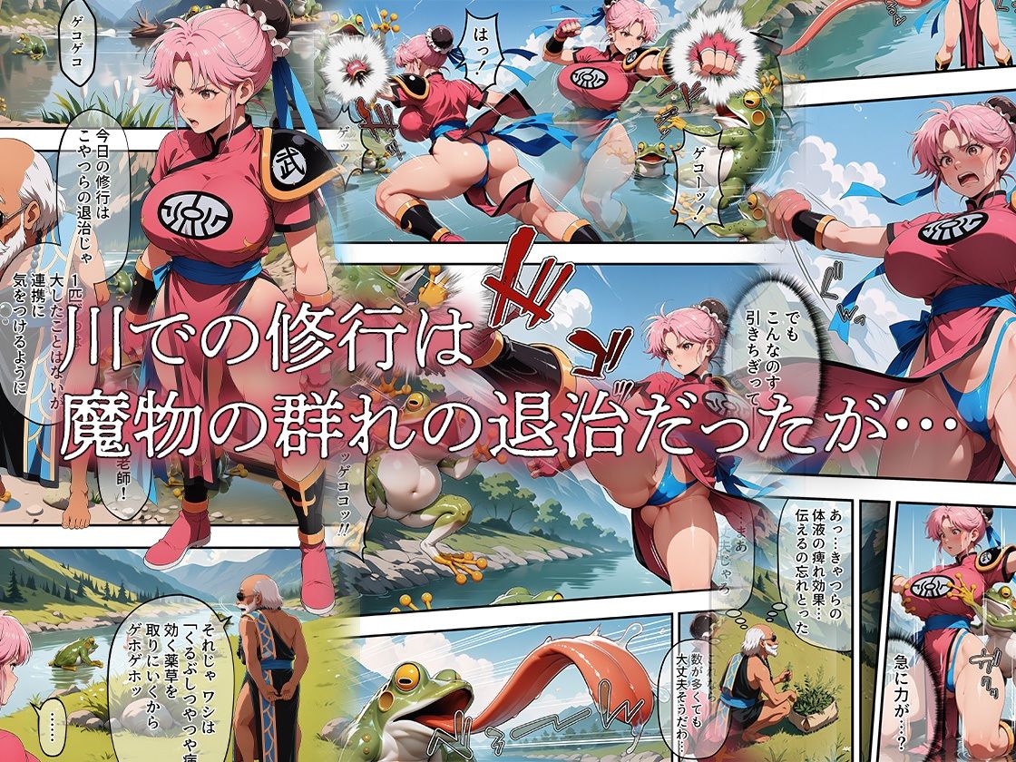 武闘家ムスメ、修行中…!?の巻【ETUSiAi】 画像7