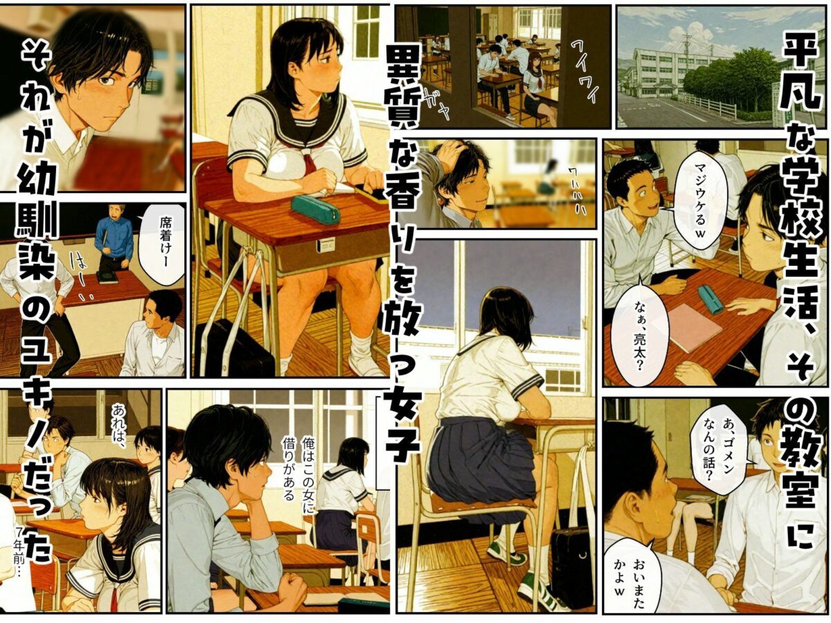 ポチャで体臭キツイ幼馴染とラブラブ仲直りセックス!?【アヤカシノイチ】 画像3